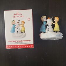 Hallmark 2016 Frozen Do You Want to Build a Snowman Magic Sound Ornament Works picture