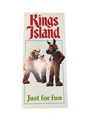 Kings Island Park OH 1976 Map KI Inn, KI Brochure  Post Card Book-Airshow Postca picture