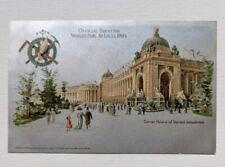 Vintage Postcard St. Louis Worlds Fair Official Souvenir Hold To Light 1904  picture
