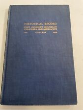 Original Historical Record First Regiment Michigan Engineers and Mechanics  picture