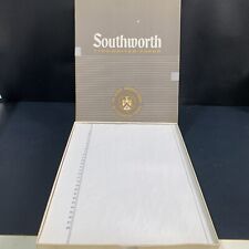 Vintage Southworth Typewriter Paper, Four Star Bond Cockle Finish, Cotton Fiber picture