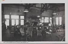 Postcard Camp Merrit, NJ, Living Room Hostess House 1919 Merrit Branch Cancel picture