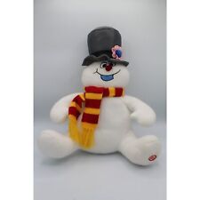Vintage Hallmark Frosty The Snowman Singing Plush Light Up Hat picture