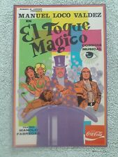 1960 Magic Poster Manuel Loco Valdez El Toque Magico Comidia Musical Illusions  picture
