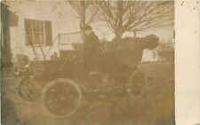 C-1910 Early Automobile Proud Owner RPPC Photo Postcard 20-11774 picture