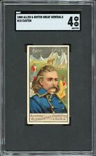 1888 N15 Allen & Ginter Great Generals George Armstrong Custer (SGC 4 VG/EX) picture