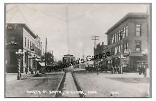 RPPC Reprint? Added Trolley Fourth Street South WILLMAR MN Real Photo Postcard picture