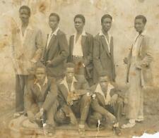 c. 1950's Group of Young Men, Mali, Africa Vintage Photograph picture