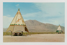 Roadside Park Rest & Picnic Area near Sierra Blanca Texas Postcard 1981 Unposted picture