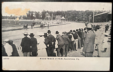 Vintage Postcard 1901-1907 Race Track at Fair Ground, Allentown, Pennsylvania picture