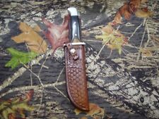 Custom Leather Buck 124 Sheath No Knife picture