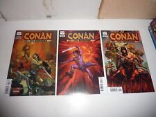 CONAN THE BARBARIAN #1 Marvel 2016 Lot Regular Cover + 2 Variants Jason Aaron NM picture