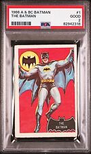 1966 A & BC BATMAN #1 The Batman PSA 2 **Great Color and Registration** picture