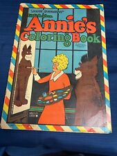 👀 LITTLE ORPHAN ANNIE COLORING BOOK 1943 JUNIOR COMMANDOS USED 👀 picture