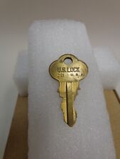 Vintage US Lock CGI Brass Key picture