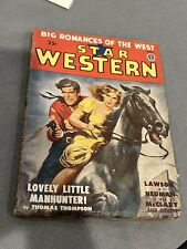 Star Western Magazine, Nov 1949 Pulp Fiction, Low Grade picture