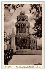 Budapest Hungary Postcard Janoshegyi Elizabeth Kilato c1930's Unposted picture