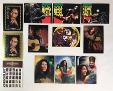 THE BOB MARLEY LEGEND 1995 Island Vibes All 12 CHASE CARD SETS w/ GOLD & more picture