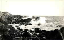 Vinalhaven Maine ME Lanes Isle 1950s-60s  RPPC Real Photo Postcard picture
