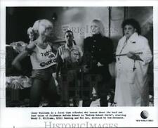 1986 Press Photo Wendy O. Williams and cast of 