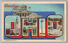 Postcard Greetings From Ohio, Large Letter picture