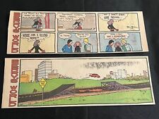 #Q08  BERRY'S WORLD by Jim Berry Lot of 3 Sunday Quarter Page Comic Strips 1982 picture
