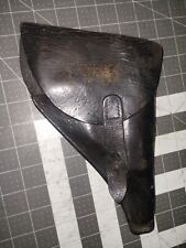 WW2 French Revolver Holster, Captured & German Modified For P.38 picture