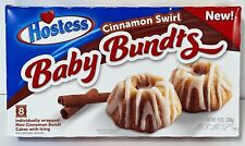 Hostess BABY BUNDTS Cinnamon Swirl 2021 - EMPTY 10 OZ BOX -NEW- BB: 09/09/2021 picture