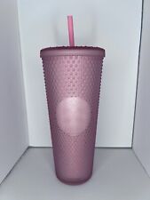 Starbucks 2022 Valentine's Soft Touch Studded Venti, 24 oz. Tumbler - Pink picture