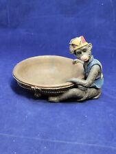 Vintage Monkey Candy/Coin Dish ~ Resin picture