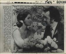 1970 Press Photo Actors Raquel Welch & Richard Johnson in 