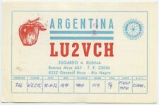 1982 QSL Card From LU2VCH Argentina Mailed to College Grove Tn W4ZMC Vintage picture