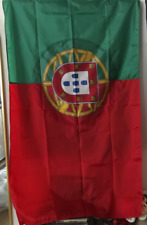 NEW Portugal Portuguese Flag 3’x5’ Annin Made USA NYL-GLO 2-sided UN Standard  picture