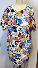 Cakeworthy Disney Mickey and Friends AOP T-Shirt for Adults 4XL Donald Daisy picture