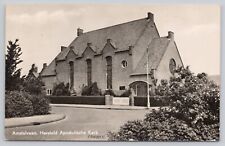 Amstelveen Netherlands Hersteld Apostolische Church VTG RPPC Real Photo Postcard picture
