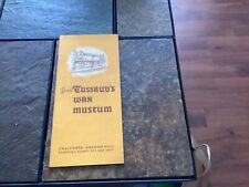 Rare 1963 Louis Tussaud Wax Museum, Chalfonte-Haddon Hall Atlantic City Brochure picture
