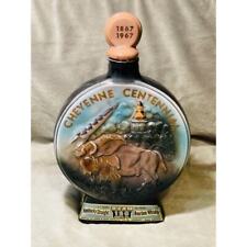 Vintage Jim Beam Cheyenne Centennial (1867-1967) Collector's Decanter-EMPTY  picture