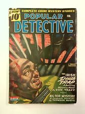 Popular Detective Pulp Feb 1944 Vol. 26 #2 VG picture