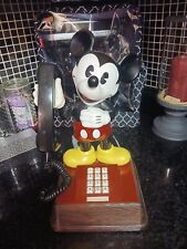 Vintage The Mickey Mouse Phone Landline Push Button Telephone Disney TEIF 8000 picture