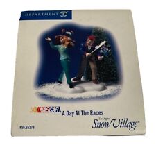 Dept 56 Snow Village Nascar A Day At The Races 56.55279 picture