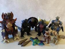 Godzilla Monster Movie Monster Series and Other Soft Vinyl Figures Set of 10 picture