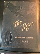 1958 Grambling College Yearbook Grambling State Louisiana Tiger Annual picture