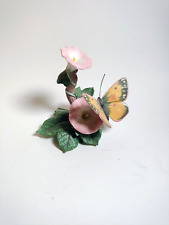 Lenox Orange Sulphur Porcelain Butterfly Figurine 1993 - Collectible Figurine picture