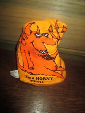 AMERICAN GREETINGS Vintage RET HOT  I'M A HORNY DEVIL Poly Pellets TOY - 1970's picture