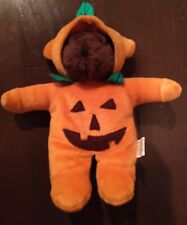 Vtg Halloween Brown Bear Pumpkin Costume 2000 Four Star International Plush 8