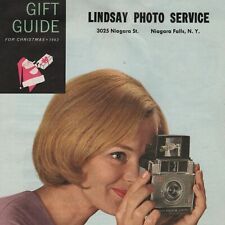 Vtg 1962 Kodak Gift Guide Niagara Falls Lindsay Photo 60s Christmas Advertising  picture