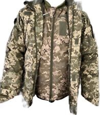 Ukrainian Genuine Winter Combat Jacket Army Tactical Uniform Camouflage Size L picture