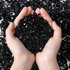 Piedras de Cuarzo de Cristal de Obsidiana Negra Natural Piedras de Relleno Nueva picture