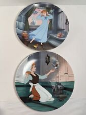 Pair Of Cinderella Disney 1989 Collector Plates picture