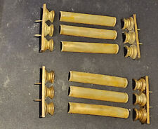 Antique Seth Thomas Adamantine Celluloid Mantle Clock Columns + Bases + Nails picture
